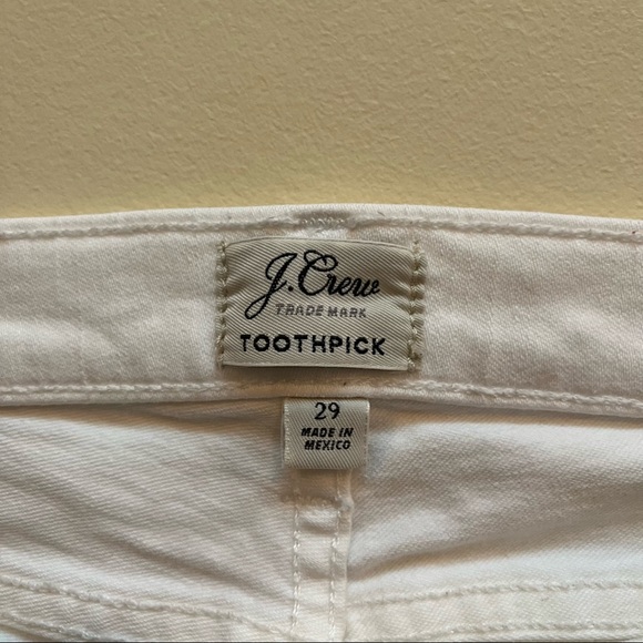 J. CREW | White Toothpick Jean - Picture 4 of 4